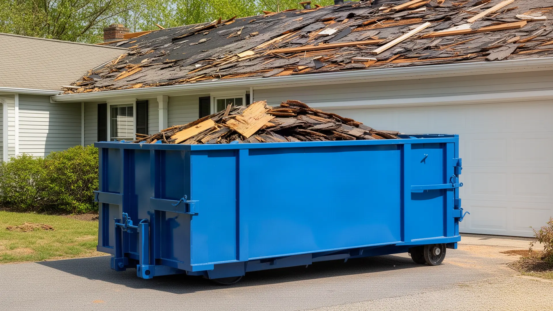 Roll-off dumpster from Cameron Dumpster Rental in Pembroke Pines, FL